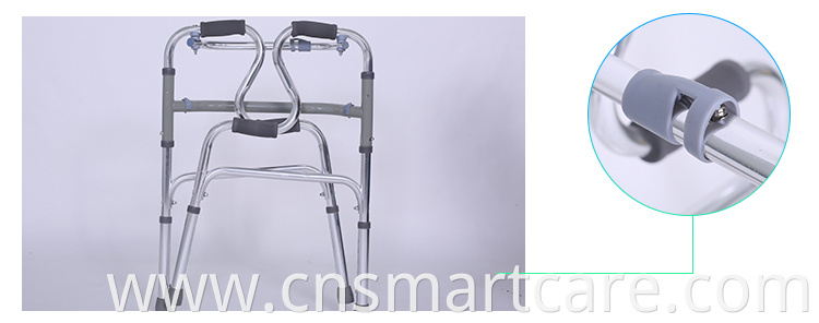 folding Medical adjustable rollator walker for adult child Aluminum Walker